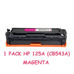 BESTONER HP 125A (Cb543A)/hp 125A/cb543/hp125/hp125A/hp125/cb543 Toner Cartridge Laserjet Cp1210/1215/1312/1515/1518 In Magenta