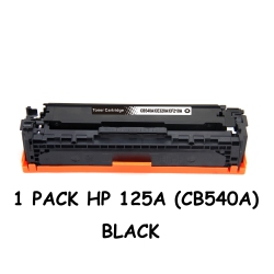 BESTONER HP 125A (Cb540A)/hp 125A/cb540/hp125/hp125A/hp125/cb540 Toner Cartridge Laserjet Cp1210/1215/1312/1515/1518 In Black