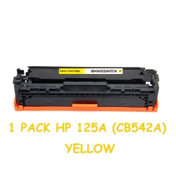 BESTONER HP 125A (Cb542A)/hp 125A/cb542/hp125/hp125A/hp125/cb542 Toner Cartridge Laserjet Cp1210/1215/1312/1515/1518 In Yellow