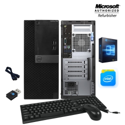 DELL Refurbished (Good) - Optiplex 7040 Tower Business PC Computer Intel Core I5 6Th Gen 8GB Ram New 480GB SSD Windows 10 Professional Wifi HDMI
