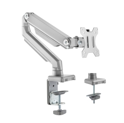 UPLITE Ergonomic Height Adjustable Stand Single Monitor Desk Mount Articulating Arm for 1 Screen 17"- 32