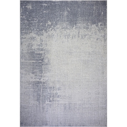 LADOLE RUGS Logan Rustic Modern Contemporary Area Rug Runner Tapis for Living Room Bedroom Hallway Dining Size 6'7" X 9'6" (200 X 290) In Grey
