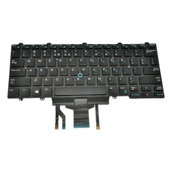 GENERIC Laptop Keyboard for Dell Latitude E5450 E5470 E7450 E7470 In Bulk, Black, 00Yyfm