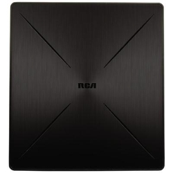 RCA Slivr Xl Multi-Directional Indoor Flat Amplified HDtv Antenna