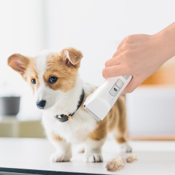 LIVINGBASICS Professional 2-Speed Cordless Rechargeable Pet Grooming Hair Clippers Kit for Dogs Cats