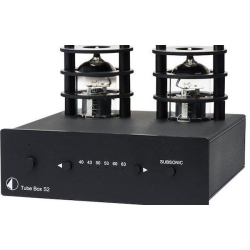 PRO-JECT Tube Box S2 (Black) Tube Phono-Amplifier