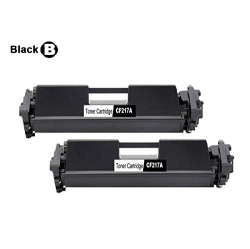 PAYFORLESS ® 2Pk Cf217A Toner Cartridge HP 17A With Chip for HP Laserjet Pro M102W M102A Mfp M130A M130Fn M130Fw M130Nw