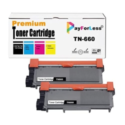 PAYFORLESS ® 3Pk Compatible Brother Tn 660 Tn 630 Toner Cartridge for Brother Dcp-L2540Dw Mfc-L2740Dw Dcp-L2520Dw