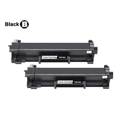 PAYFORLESS ® 2Pk Tn 760 Tn 730 With Chip Toner Cartridge for Brother Hl-L2370Dw Brother Dcp-L2550Dw Brother Hl-L2390Dw