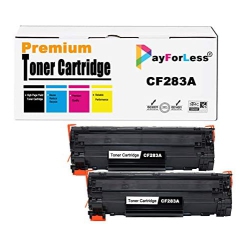 PAYFORLESS ® 2Pk Cf283A 83A Toner for HP Laserjet Pro Mfp M127Fn Mfp M127Fw Mfp M125A Mfp M125Rnw Mfp M125Nw