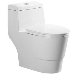 AGUA CANADA - Thor -High Efficiency One Piece Toilet - Csa, Cupc & Watersense Certification. In White