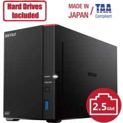 BUFFALO AMERICAS Linkstation Soho 720Db 8Tb Home Office Data Storage Hard Drives Included (2 X 4Tb, 2 Bay)