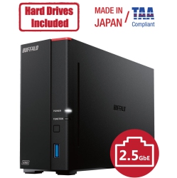 BUFFALO AMERICAS Linkstation 710D 8Tb Personal Cloud Storage Hard Drives Included (1 X 8Tb, 1 Bay)