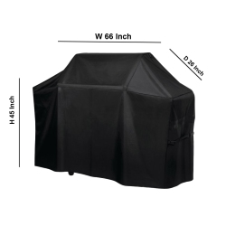 GRILL PARTS ZONE Bbq Barbecue Grill Cover (66" W X 26" D X 45") H Suitable for Most Brands Of Grills