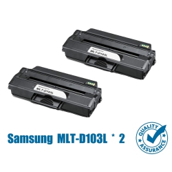 PRINTER PRO 2 Pack Samsung Mlt-D103L (D103/mltd103/d103/mlt-D103S) Toner Cartridge-Samsung Printer Ml-2950D/2955/scx-4729 In Black