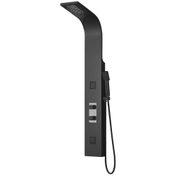 AGUA CANADA - Celma - Shower Columns Matte Body & Head In Black