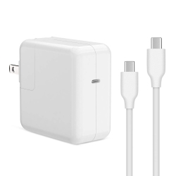 CSMART 【】 96W USB-C Power Adapter Fast Charger A2166 + Type C Cable for Macbook Air Pro 12" 13" 16" 2017 2018 2019
