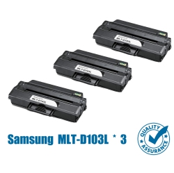 PRINTER PRO 3 Pack Samsung Mlt-D103L (D103/mltd103/d103/mlt-D103S) Toner Cartridge-Samsung Printer Ml-2950D/2955/scx-4729 In Black