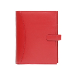 ASHLIN ® Designer | Hough Refillable Journal With Book Card Pockets Strap