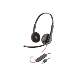 PLANTRONICS Blackwire C3220 USB Headset - Stereo - USB Type A (209745-104)
