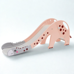 KIDSVIP Kids And Toddlers Slide Set 3-In-1 Giraffe Edition Playset Slide W/ Climber And Basketball Hoop - Indoor/ Outdoor Play for Ages 1-4