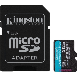 KINGSTON Sdcg3 Canvas Go Plus Microsd Memory Card (Sdcg3/512GB)