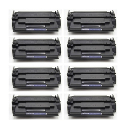CC Premium Compatible 8 Pack HP 58X Cf258X (No Chip) Toner Cartridge In Black