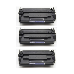 CC Premium Compatible 3 Pack HP 58X Cf258X (No Chip) Toner Cartridge In Black