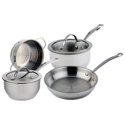 Meyer Nouvelle 6-Piece Cookware Set - Stainless Steel