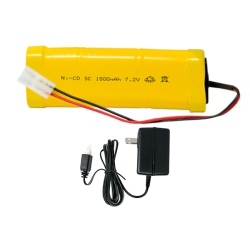 POWER PORTABLE 7.2 Volt Nicd Battery Pack (1500 Mah) + Wall Charger