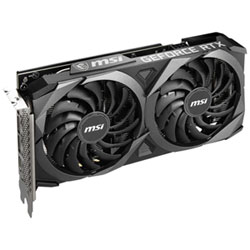 MSI NVIDIA GeForce RTX 3060 VENTUS 2X OC 12GB GDDR6 Video Card ...