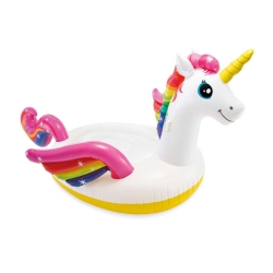 INTEX - Giant Inflatable Pool Unicorn, 98 " X 64 " X 57 " In White