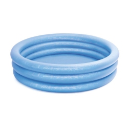 INTEX Inflatable Kids Pool, 66 " Diameter, Crystal In Blue