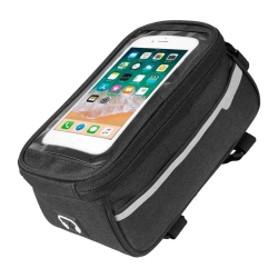 AXGEAR Waterproof Bike Pouch Phone Holder Transparent Touchable Pouch Case Bag -