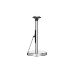 JIALLO Stainless Steel Paper Towel Holder With Knob And Tension Arm In Black