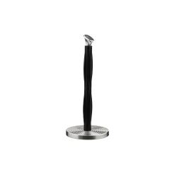 JIALLO Paper Towel Holder With Ridges, Stylish Knob In Black