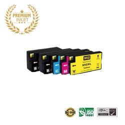 ULTRA TONER ® 5 Pack HP 952Xl/952/hp952 Bk/c/m/y Inkjet Cartridge HP Officejet Pro 7740 8210 8216 8710 8715 8720 8725 8730 8740