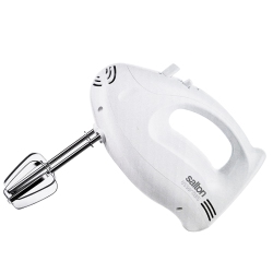 SALTON ESSENTIALS - 5 Speeds Hand Blender, 200 Watts In White