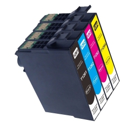 TONER4U -4 Pack Ink Cartridge Compatible for Epson T126 Stylus Nx330, Nx430 Workforce