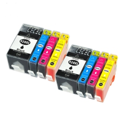 TONER4U - 8 Ink (2Set) (K, C, M, Y) Compatible 920Xl Ink Cartridge for HP 920Xl, HP Officejet 6000, 6500, HP Officejet Officejet 6500, 7000, HP Officejet