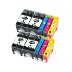 TONER4U - 10 Ink (2Set+2K) (4K, 2C, 2M, 2Y) 920Xl Ink Cartridge Compatible for HP 920Xl, HP Officejet 6000, 6500, HP Officejet Officejet 6500, 7000, HP