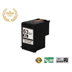 ULTRA TONER ® HP 63Xl/hp63/63/hp63/hp63Xl/hp-63 Remanufactured Inkjet Cartridge-Officejet 3833 3830 5255 4650 4655 4652 In Black