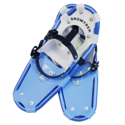 SNOWTREK Aluminum Snowshoes for Kids, Youth Snow Shoes With Carrying Bag - Size 19 In Multicolor