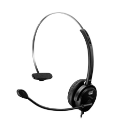 ADESSO Single-Sided USB Headset With Adjustable Microphone