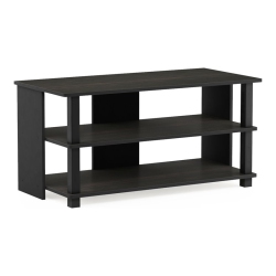 FURINNO Sully Engineered Wood 3-Tier Tv Stand for Tv Up to 32" In Espresso/black