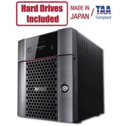 BUFFALO AMERICAS Terastation 3420Dn 8Tb Nas Hard Drives Included (4 X 2Tb, 4 Bay) (Ts3420Dn0804)