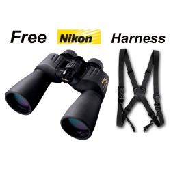 NIKON Action Ex 10X50 Cf Wp Porro Prism #7245 + Deluxe Harness. Canada Lifetime Warranty