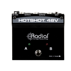 RADIAL ENGINEERING Radial Hotshot 48V Condenser Microphone Switcher