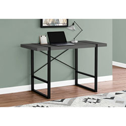 Monarch 49"W Computer Desk - Cherry/Black