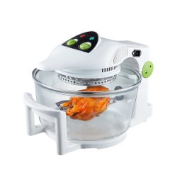VESTA Tabletop Halogen Oven, Oil-Less Air Fryer, Vho-D11 1200W 12L Color With Time/temperature Dials And Recipes In White